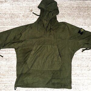 Stone Island Logo-Patch Hooded Overshirt.SI Overshirt